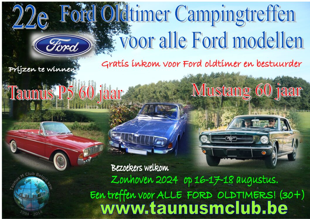22e Ford oldtimer campingtreffen (gratis entree)